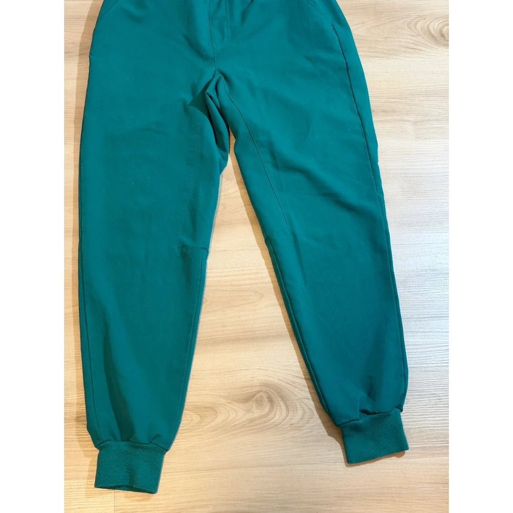 FIGS Tansen Jogger Scrub Pants Men M Green Drawstring Technical Cargo Medical